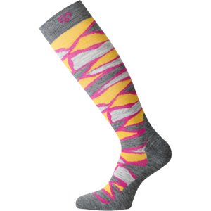 Lasting merino lyžiarske podkolienky SLJ 408 ružové Veľkosť: M podkolienky