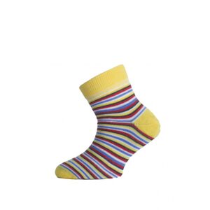 Lasting detské ponožky TJG 101 žlté Veľkosť: XS ponožky