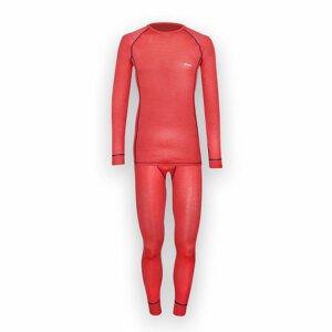 Pánsky merino set - tričko a spodky - červená, M - Medium