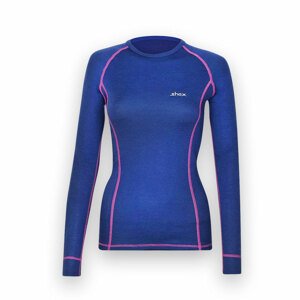 Dámske merino tričko - tmavo modrá, L - Large