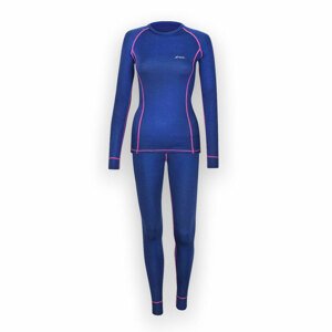 Dámsky merino set - tričko a spodky - tmavo modrá, M - Medium